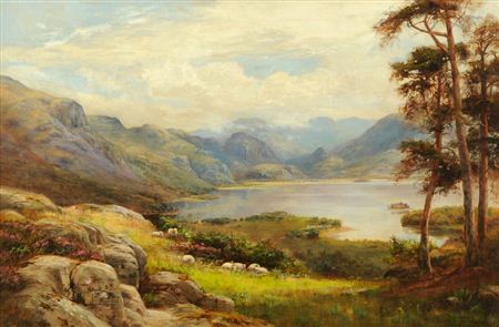 William Lakin Turner : 'Derwentwater, Cumbria'