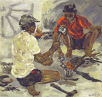 Tjoe Ing Lim : Pandai Besi, 1989