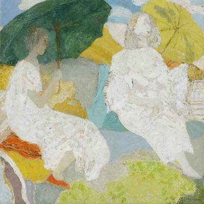 Mabel Alvarez : Ladies with Parasols