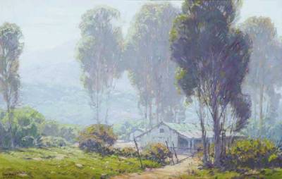 Samuel Hyde Harris : Landscape - Santa Anita Canyon