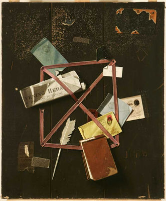 John Frederick Peto : Old Time Letter Rack