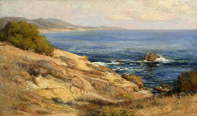 Evylena Nunn (E Nunn) Miller : A Lazy Sea - Laguna