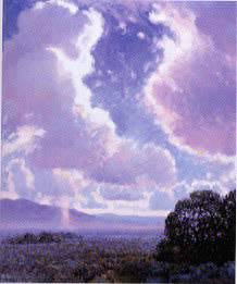 Malcolm Hughes : Summer Sky, Taos Valley