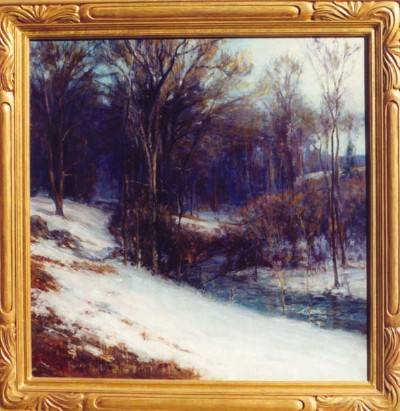 Clifford Grear Alexander : Winter Snow Scene