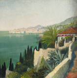 Alfred Keller : Blick auf Dubrovnik (das alte Ragusa) an einem Sonnentag