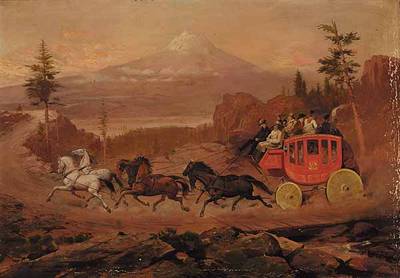 Lloyd Branson : California to Oregon Stagecoach