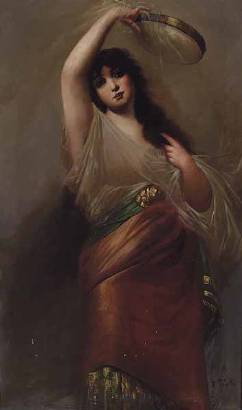 Eduardo Tojetti : Gypsy Girl