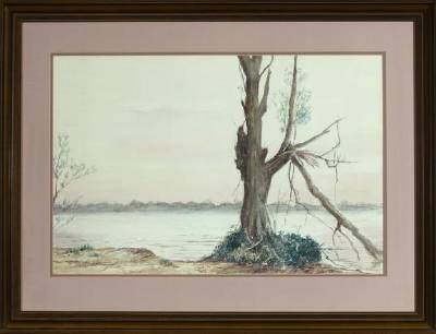 Wiley Churchill : Mississippi River Landscape