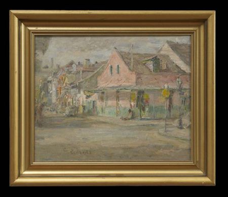 Charles Whitfield Richards : French Quarter Street Scene