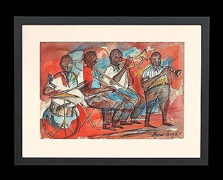 Byron Levy : 'Jazz Players'