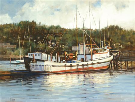 Marie (McClure) Martin : Fishing Boats