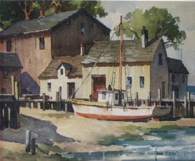 John Cuthbert Hare : Old Fish House, Provincetown