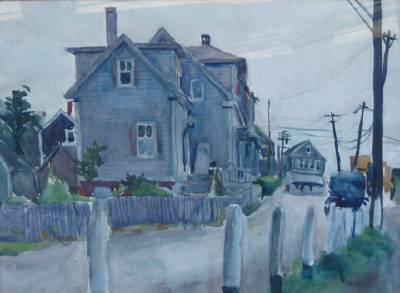 Harold Lund : Standish Street, Provincetown