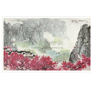 Xueshi Bai : BLOSSOM IN THE MOUNTAIN VILLAGE