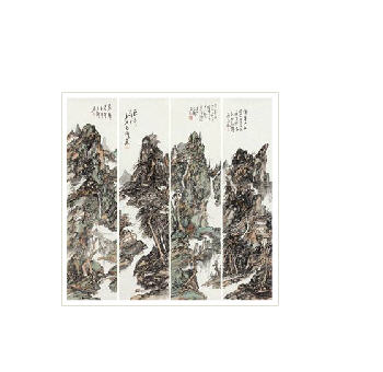 Yang Fan : FOUR PIECES OF LANDSCAPE (4)