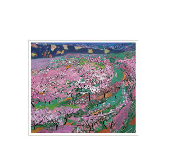 Keju Wang : PEACH BLOSSOM IN SPRING MOOD