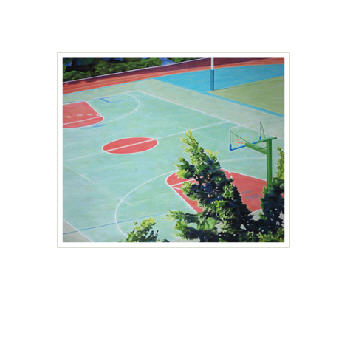 Wang Qiang : THE BASKETBALL COURT