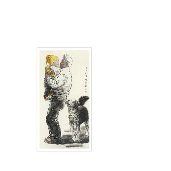 Youzheng Wang : MAN,CHILD AND DOG