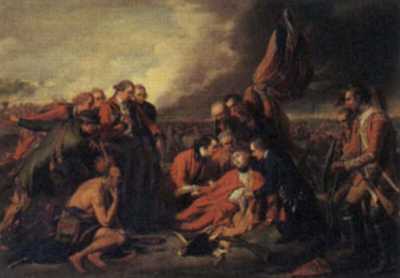 Benjamin West : The Death of General Wolfe