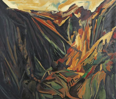 Michael John Ashcroft : David Bomberg, Valley of La Hermida, Picos, 1935