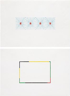 Richard Wright : Studies for Wall Drawings, 2000 (2)