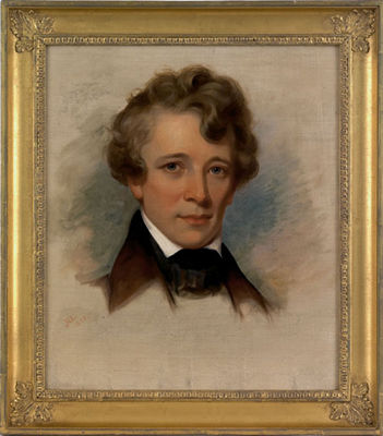 James Lambdin : PORTRAIT OF ARTIST RUSSELL SMITH