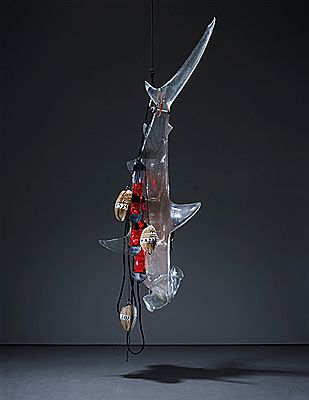 Ashley Bickerton : Bismarck Archipelago Shark, 2002