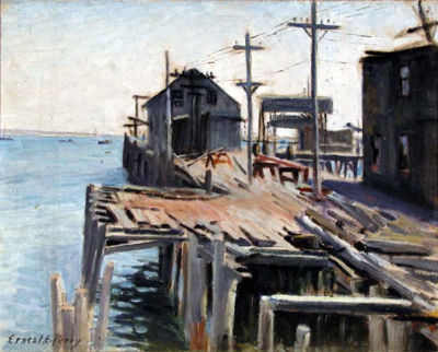 Ernest Elwood Perry : Old Cannery