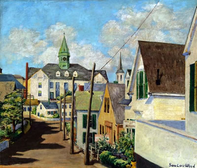 Sarah Wood : PROVINCETOWN, BACKSTREET