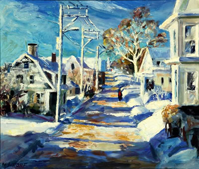 Nancy Whorf : Winter-Commerical Street