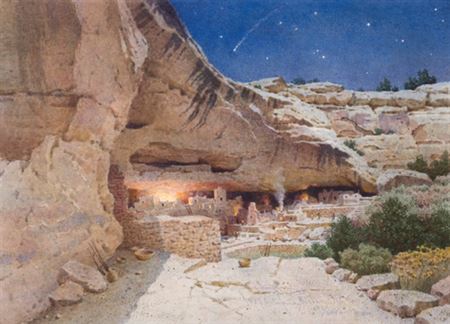 Joseph Bohler : Moonlight and Fire - The Anasazi