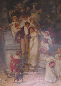 Fred (Frederick) Morgan : Off for the Honeymoon