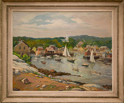 Jacob Greenleaf : Peaceful Harbor, Rockport, MA