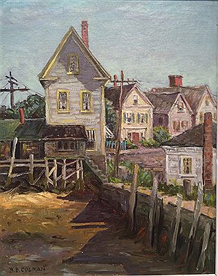 Blanche Emily Colman : Wharf-Rockport