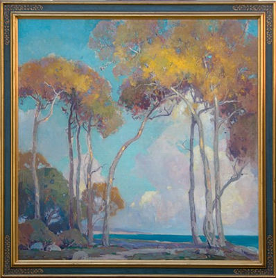 Orrin Augustine White : Sycamores, Santa Barbara