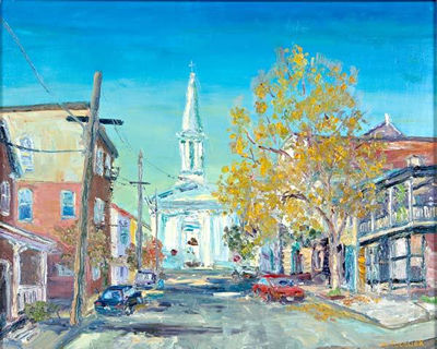 William Jachwak : Lambertville Fall