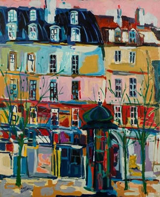 Marc Bouteau : Quai de la Tournelle