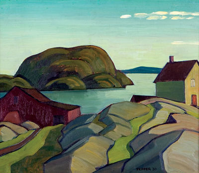 George Douglas Pepper : THE FISH-HOUSE, LAKE SUPERIOR