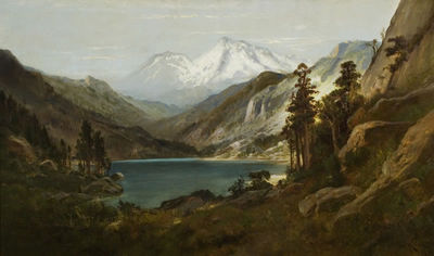 William Keith : Mt. Shasta from Castle Lake