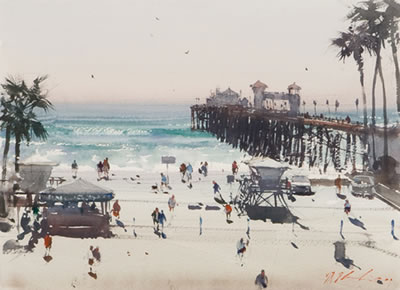 Joseph Zbukvic : Pier Oceanside CA