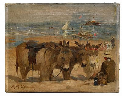 Agnes M Cowieson : Portobello beach