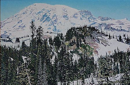 Kesler Woodward : Summer Solstice, Mount Rainier