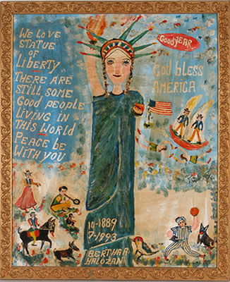 Bertha Halozan : Statue of Liberty