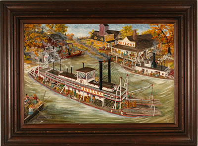 Gerald Nees : Steam Paddle Boat