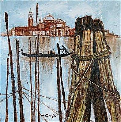 Jacques Goupil : Venise, la Salute