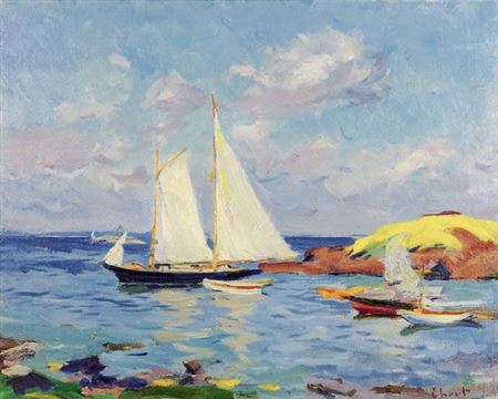 Charles Henry Ebert : Monhegan Island, Maine