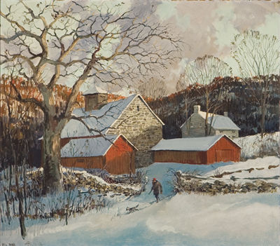 Eric Sloane : 'Hill Farm'