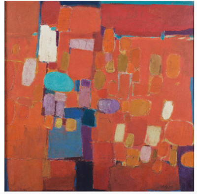 Ahmad Sadali : ABSTRACT ORANGE