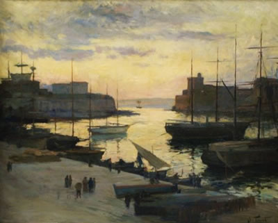 Joseph Faust : Port de Marseille