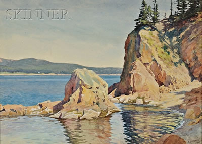 Harold Broadfield Warren : Rocky Cove